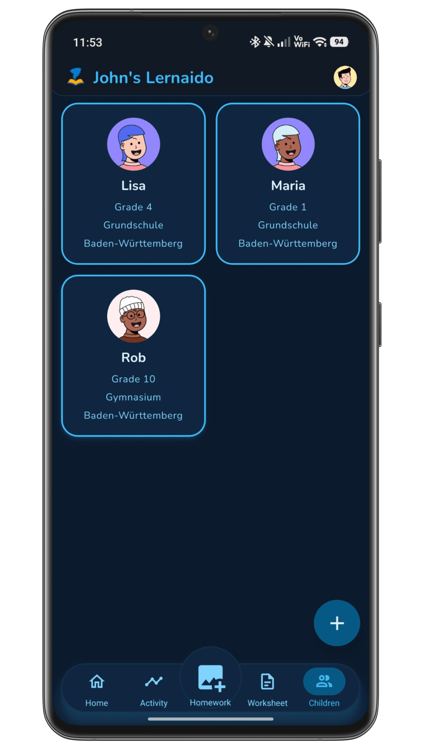 Lernaido App-Screenshot 2