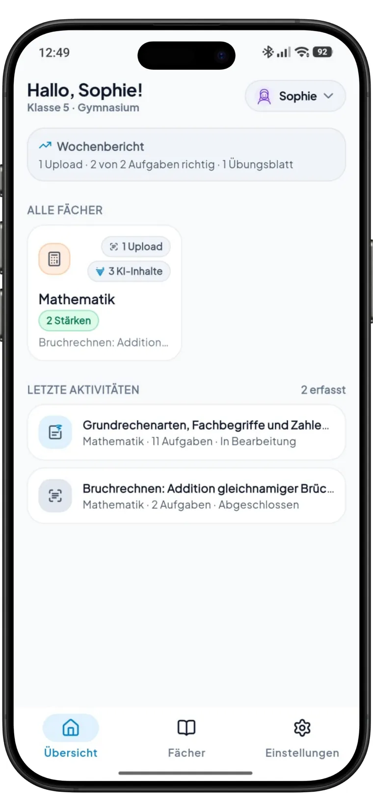 Lernaido App-Screenshot 1