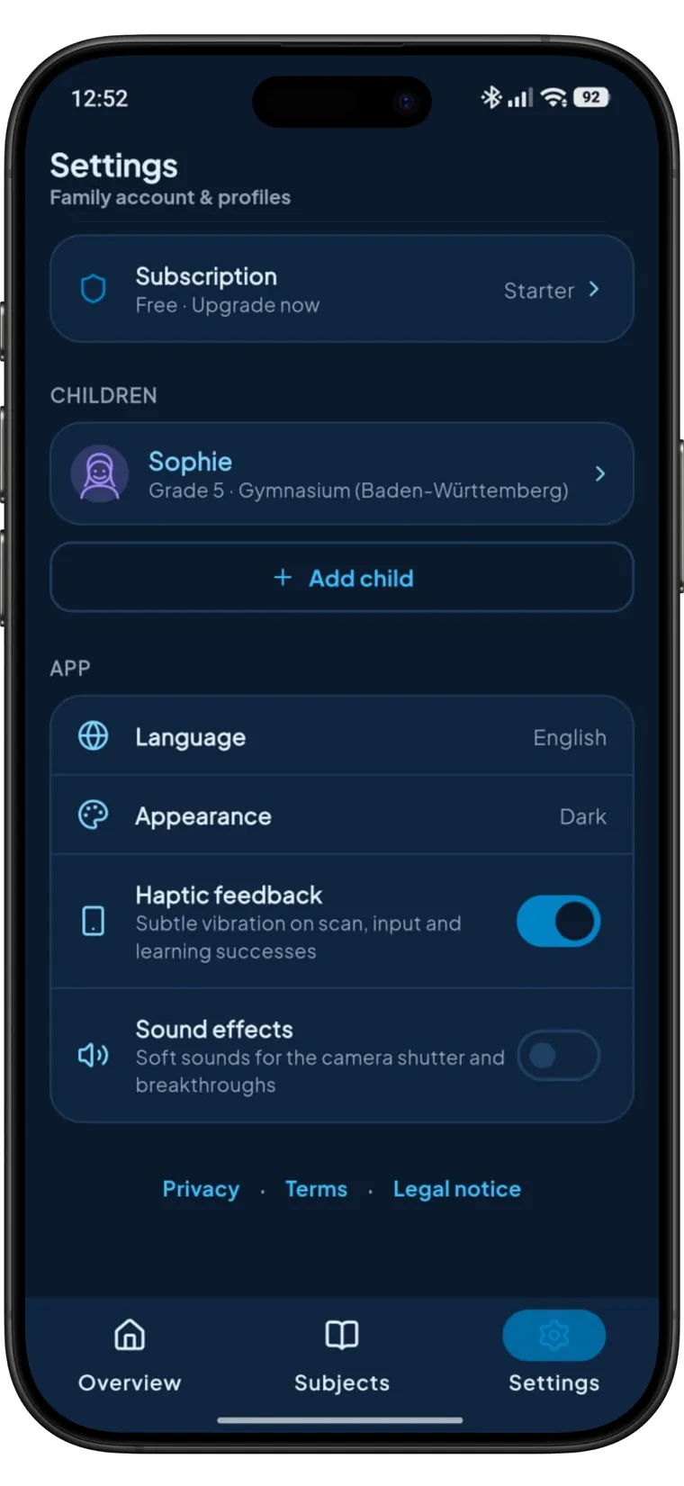 Lernaido App-Screenshot 8